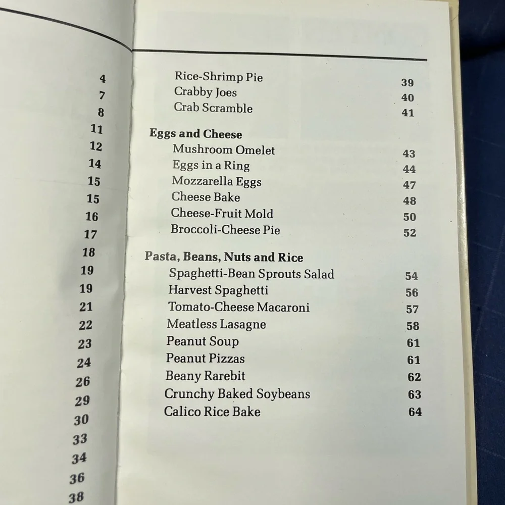 VTG 1982 Betty Crocker Picture Cookbook ‘Meatless Main Dishes’ hardcover book